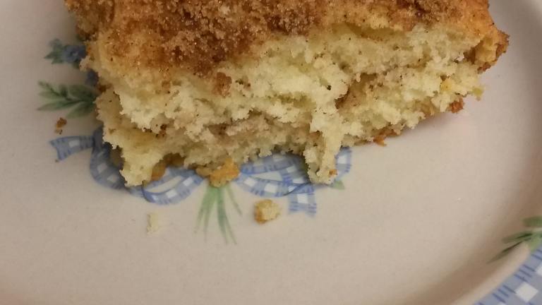 Sour Cream Coffee Cake (Baking Options) Created by Susan H.