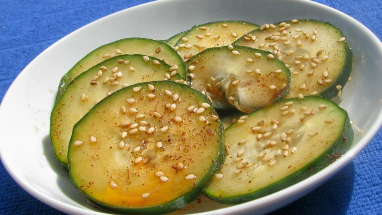 5-Minutes Spicy Korean Cucumber Salad - Couple Eats Food