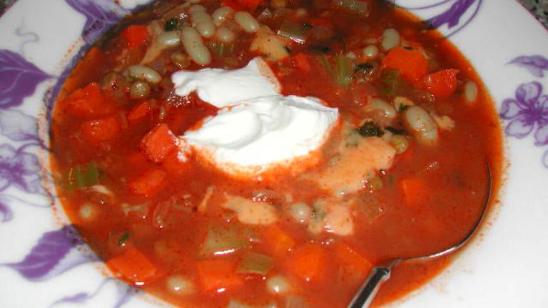 Lentil and Bean Soup Created by Kumquat the Cats fr