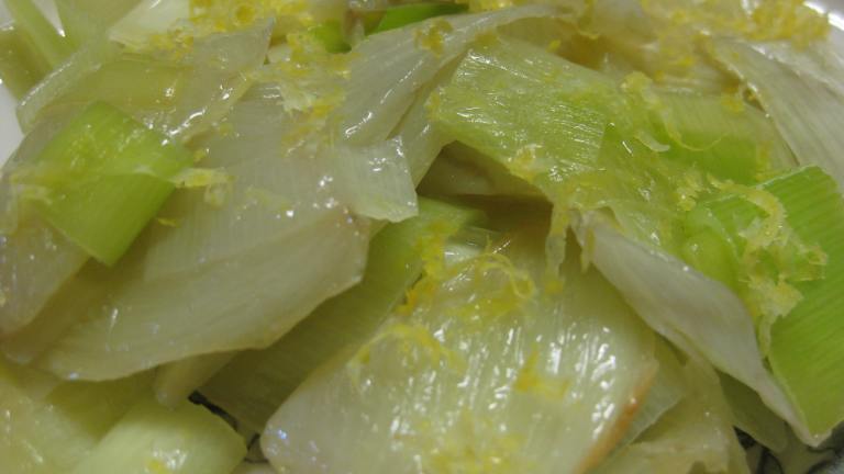 Sauteed Fennel and Leeks created by Charlotte J