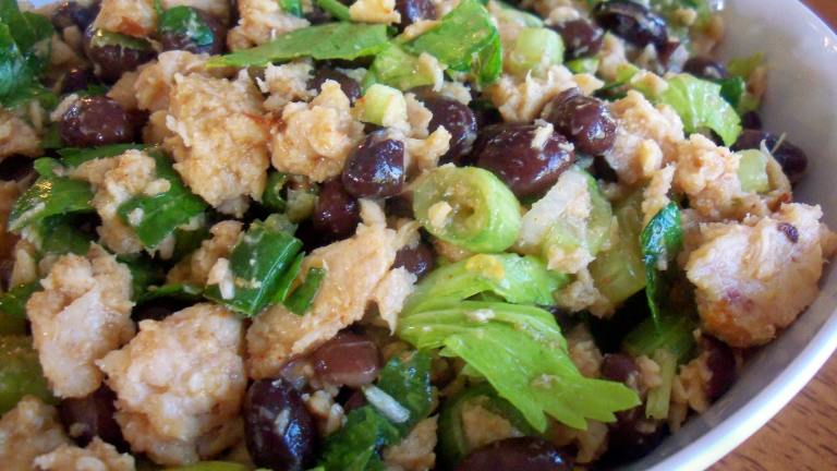 Black Bean and Salmon Salad created by Parsley