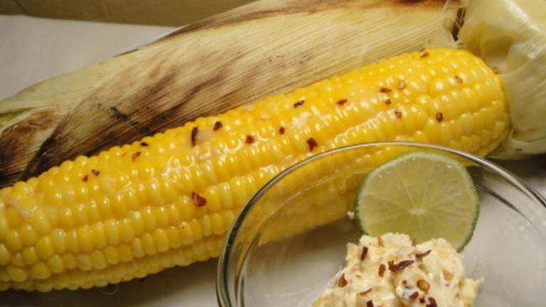 B-B-Q'd Corn With Chilli Lime Butter Created by Debbwl