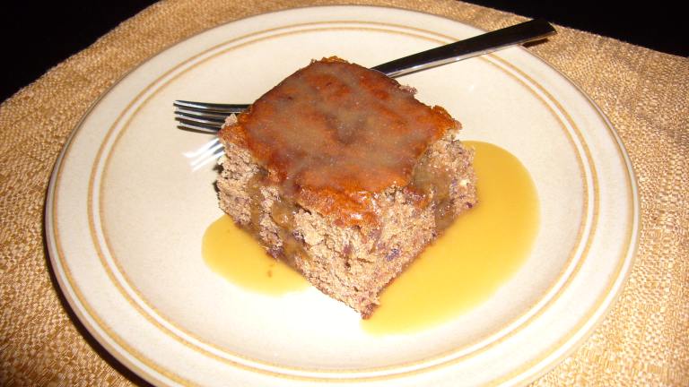 Date Pudding With Toffee Sauce (Sticky Toffee Pudding) Created by Cupcake-Princess