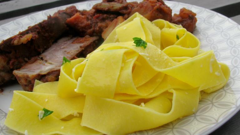 Nif's Simple Parmesan Pappardelle Pasta created by lazyme
