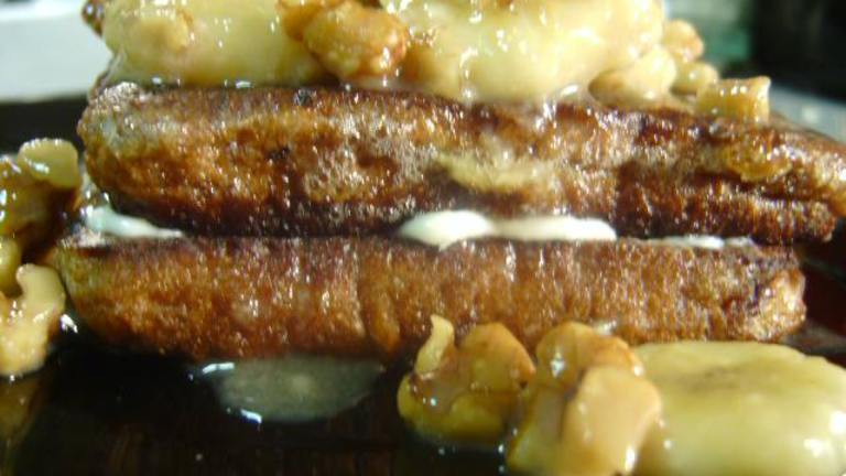 Banana Walnut Stuffed French Toast Created by IHeartDogs