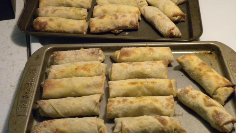 Baked Not Fried Egg Rolls Created by B.A.B