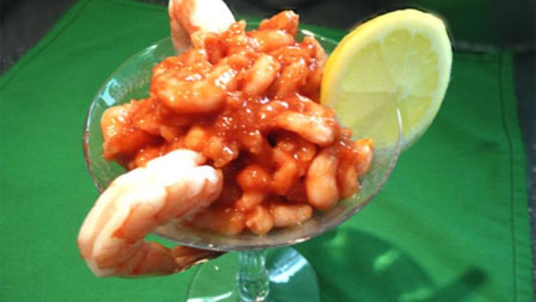 Shrimp Cocktail With Sauce created by Outta Here