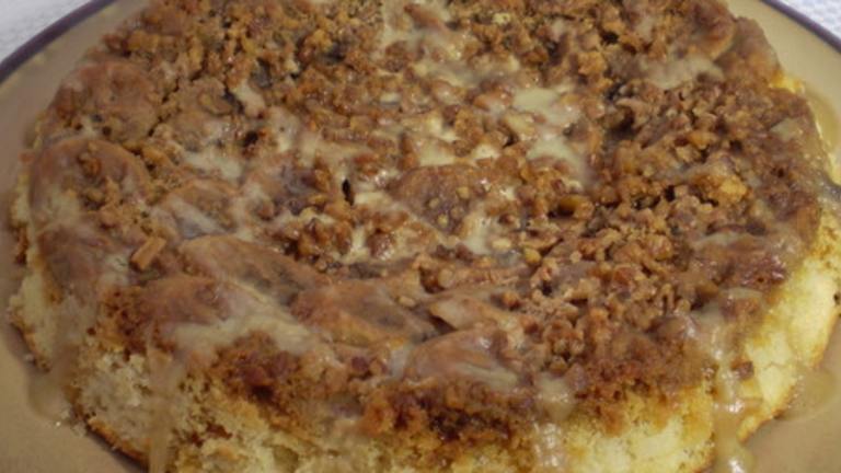Banana-Pecan Upside-Down Cake Created by TasteTester