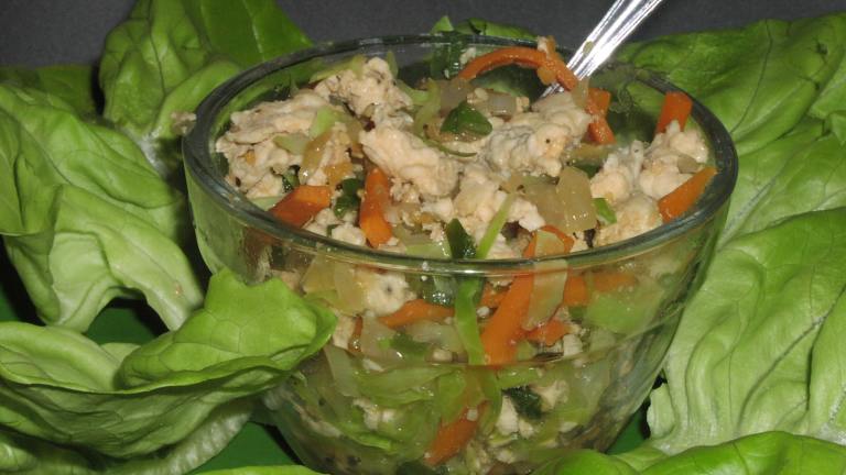 Chicken Lettuce Wraps Created by teresas