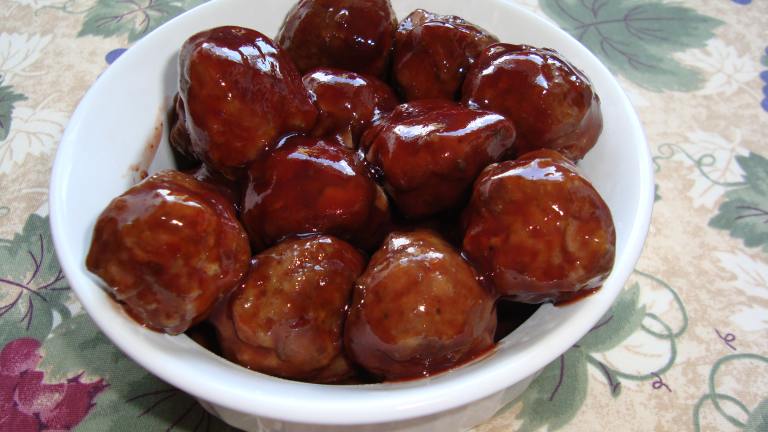 Quickest Cocktail Meatballs created by reena23