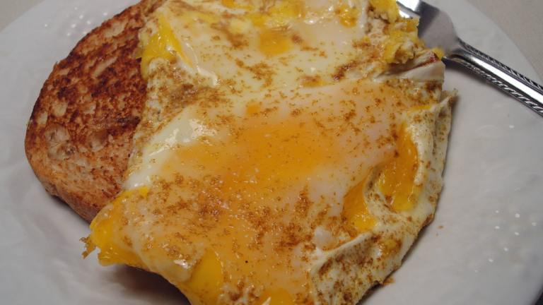Moroccan Fried Eggs With Cumin and Salt Created by Debbwl