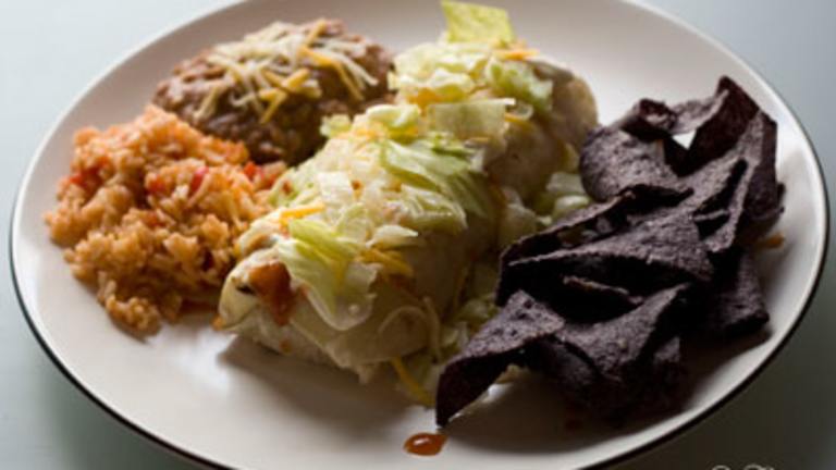 Vegetarian Burritos Created by MyHappyEatings
