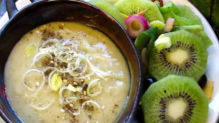 Leek and potato soup created by bonitabanana