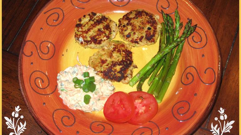 Salmon Cakes With Remoulade Created by healthy mamma