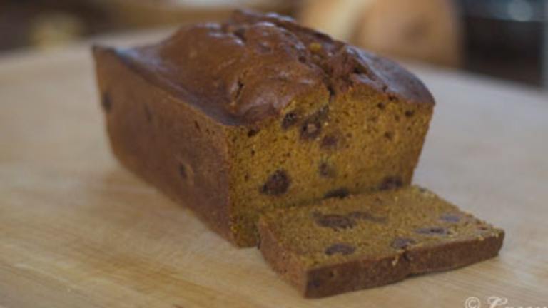 Pumpkin Chocolate Chip Bread created by MyHappyEatings