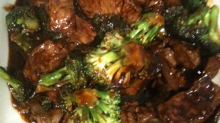 Honey Beef and Broccoli Stir Fry Created by missykett