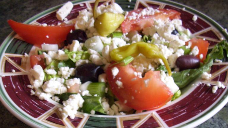 Classic Greek Salad created by Suzie