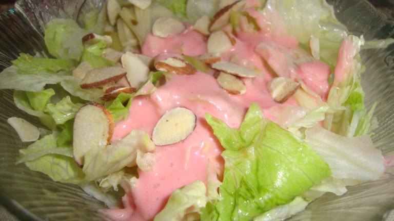 Paula's Pretty in Pink Salad Dressing Created by Linky