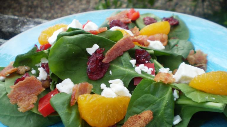 Special Occasion Spinach Salad created by breezermom