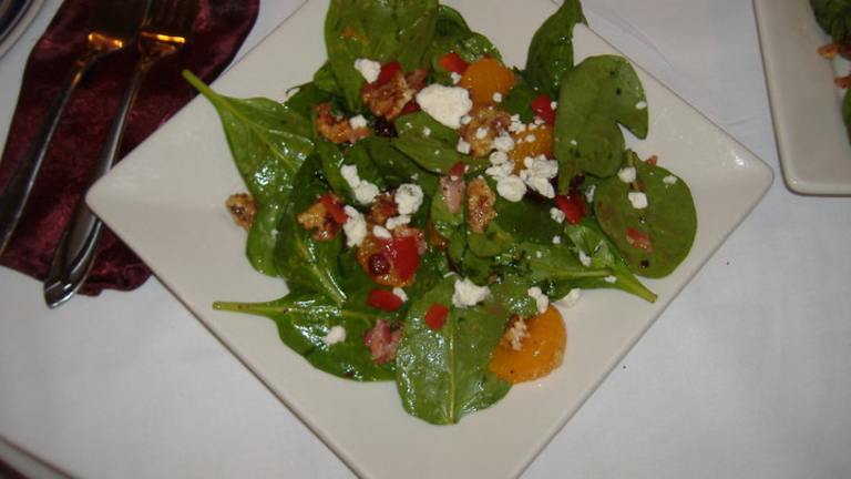 Special Occasion Spinach Salad Created by misaistheboofy