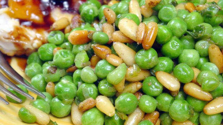 Rosemary Peas With Pinenuts created by Lori Mama