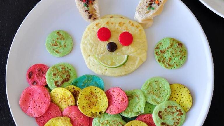 Easter Bunny Pancakes and Egg Basket Created by SharonChen