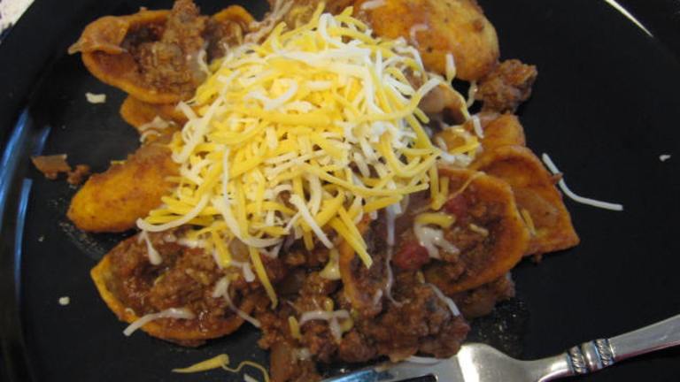 Beef Taco Frito Skillet Created by KGCOOK