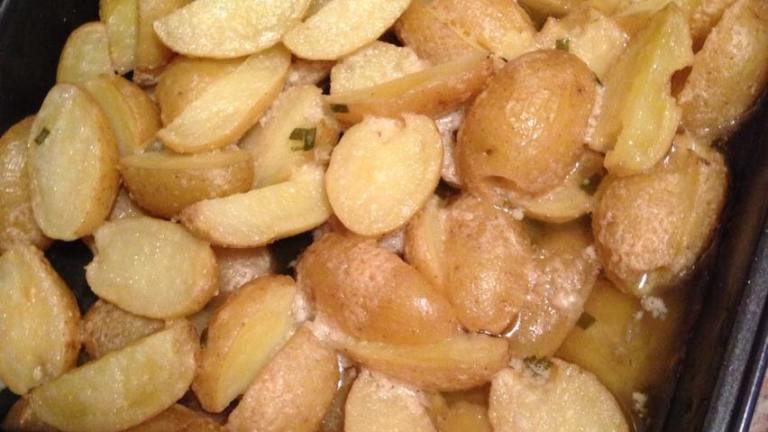 Lemon Garlic Baby Dutch Yellow Potatoes Recipe - Food.com