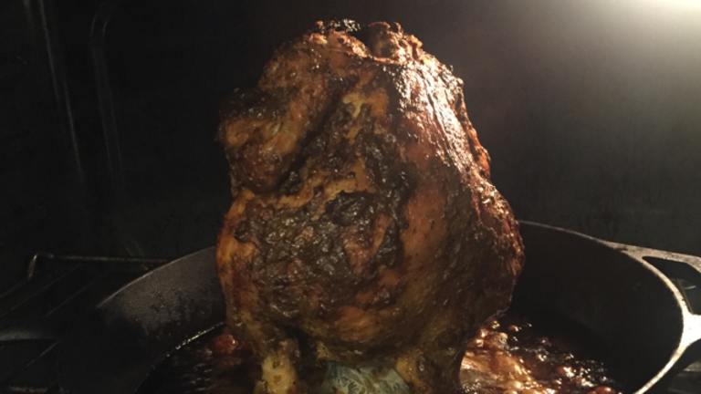 Beer Can Chicken in an Oven Created by Anonymous