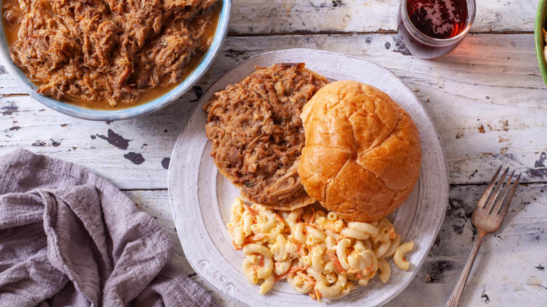 Hawaiian Pulled Pork Sandwiches Created by DianaEatingRichly
