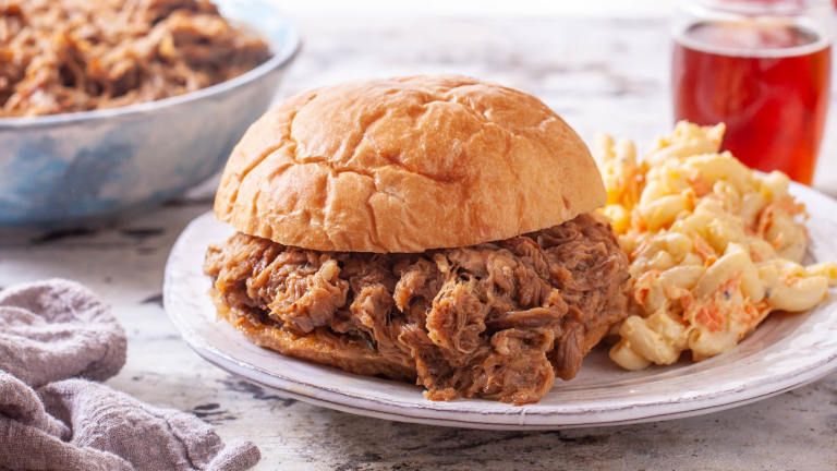 Hawaiian Pulled Pork Sandwiches Created by DianaEatingRichly