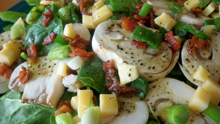 Gouda Spinach Salad Created by Parsley