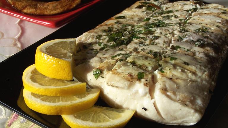 Grilled Halibut Simply Delicious created by Rita1652