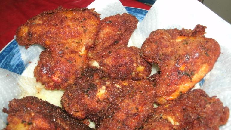 Spicy Breaded Chicken Wings Created by Rogue2x3