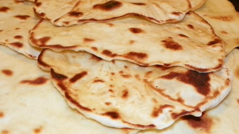 Grilled Naan Bread created by Baby Kato