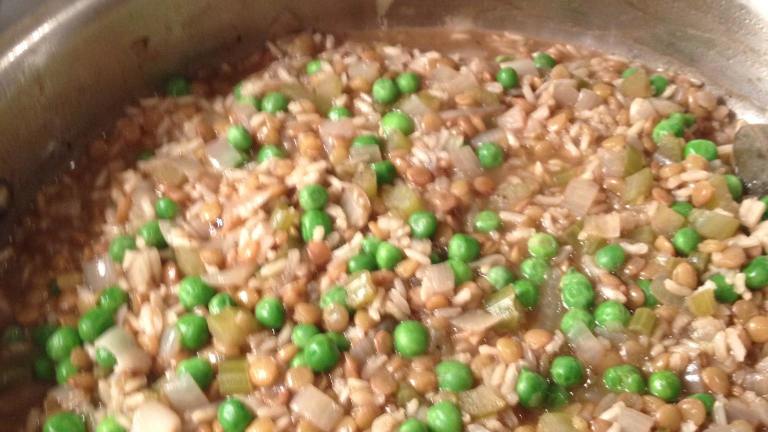 Rice Pilaf With Lentils and Split Peas created by Pam C.