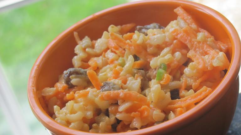 Raisin, Rice and Carrot Salad Created by januarybride 
