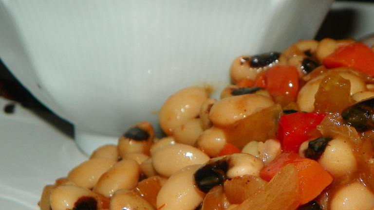 Barbecued Black-Eyed Peas Created by Baby Kato