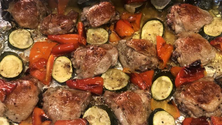 Baked Garlic Chicken Thighs - Low Carb Recipe - Food.com