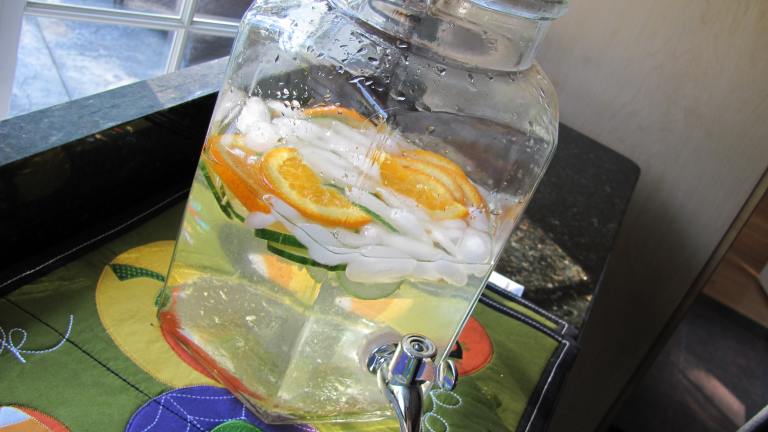 Cucumber Orange Water Created by januarybride 