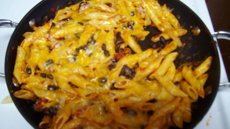 Penne Pasta With Black Beans created by LindaCinKY