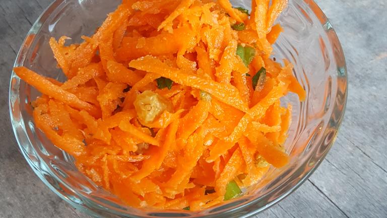 Carrot Raisin Salad created by Mrs Goodall