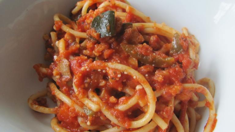 Vegetarian Spaghetti Created by januarybride 
