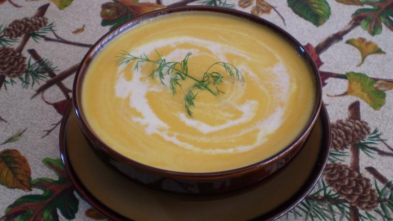 Carrot and Pink Grapefruit Soup created by TasteTester