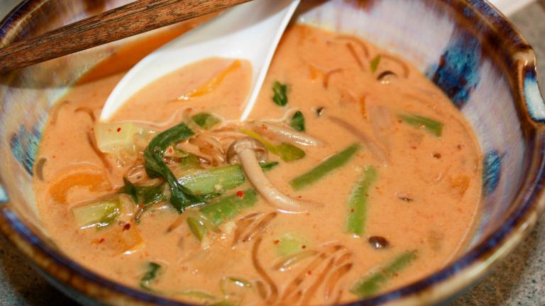 Thai Vegetable Noodle Soup My Way created by IngridH
