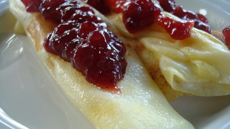 Pancakes With Lingonberries (Sweden) Created by Starrynews