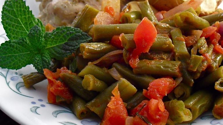 Fashoulakia (Greek Green Bean Side Dish) Created by PaulaG
