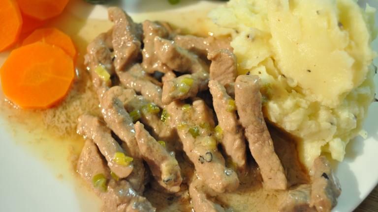Veal With Cream Sauce Created by ImPat