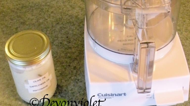 Olive Oil / Safflower Oil Mayonnaise (Mayo) Created by Devonviolet