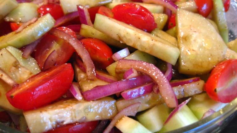 German Cucumber Salad created by Papa D 1946-2012